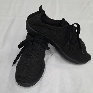 Arcopedico Kids Black Knit Sneakers